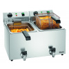 BARTSCHER Fritéza s vypúšťacím ventilom 2x 9 l, 6,6 kW, 575x530x340 mm | BARTSCHER, Snack IV Plus