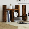 Organizér na stôl, tmavý dub 34,5x15,5x35,5cm, kompozitné drevo-ForU-848056