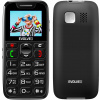 EVOLVEO EasyPhone, mobilní telefon pro seniory s nabíjecím stojánkem, černá