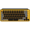 Logitech POP Keys Wireless Mechanical Keyboard With Emoji Keys - BLAST_YELLOW - US INT´L - INTNL 920-010735