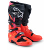 boty TECH 7, ALPINESTARS (černá/červená fluo/růžová fluo, vel. 44,5)