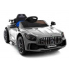 LEAN CARS Mercedes GTR strieborne lakované auto na batérie