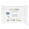 Eco by Naty vlhčené splachovateľné obrúsky s funkciou toaletného papiera bez vône (42 ks)