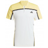 Tricouri polo bărbați Adidas Heat.Rdy FreeLift Pro - white/orange/black - Biely (S)