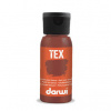 Darwi TEX Farba na textil 100050802 svetlohnedá 50 ml