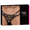 Cottelli Crotchless String 2322250 Black