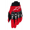 Rukavice FULL BORE V2, ALPINESTARS (červená/černá/bílá, vel. XL)