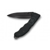 Vega Victorinox 0.9415.DS23 Evoke BS Alox Black vreckový nôž, 4 funkcie, celočierny