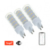 IMMAX NEO LITE SMART sada 3x žárovka LED G9 4W CCT teplá až studená bílá, stmivátelná, Wi-Fi, TUYA 07763C
