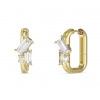 Guess Trblietavé oválne náušnice z ocele Chandelier JUBE05361JWYGT/U