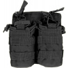 MILTEC MOLLE Double mag pouch - black (13497002)