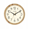 Nástenné hodiny JVD hnedé 22cm