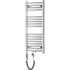 Mexen Ares, elektrické vykurovacie teleso 900 x 400 mm, 300 W, chrómová, W102-0900-400-2300-01
