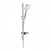 Hansgrohe Raindance Select S - Sprchová súprava 120 3jet so sprchovou tyčou 65 cm a miskou , biela-chróm 26630400
