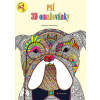 Psí 3D omalovánky | Hannah Daviesová