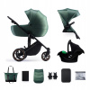 KINDERKRAFT SELECT kombinovaný 3v1 Prime 2 Dark Green Premium 2024