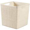 CURVER JUTE 17L Košík kocka 28 x 28 x 27 cm, béžový 01906-885