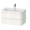 Duravit Happy D.2 Plus - Skrinka s umývadlom, 48x78x49 cm, 2 zásuvky, biela vysoký lesk HP4637O2222