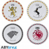 ABYstyle Sada talířů Game of Thrones 4 ks