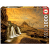 Educa puzzle Kirkjufellsfoss Watterfall Iceland 1000 dielov a fix lepidlo 17971
