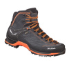 SALEWA MTN TRAINER MID GTX obuv Asphalt/Fluo Orange - 44 1/2, blkor