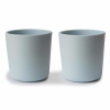 Mushie detský pohárik 200 ml 2 kusy Powder Blue