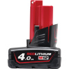 MILWAUKEE M12B4 M12 4.0 Ah Akumulátor 4932430065