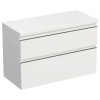 Skrinka pod umývadlo Jungborn TRENTA biela matná 96,7 x 64,6 x 44,5 cm