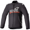 Bunda SMX WATERPROOF, ALPINESTARS (čierna/tmavo sivá/červená, veľ. L)