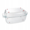 TESCOMA Pekáč s poklopom GrandCHEF 40 x 26 cm, sklenený