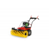 Zametací kartáč CB-1000E o šíři záběru 100 cm s AKU motorem EGO je stejně výkonný jako benzínový CB-1000.
