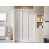 Ravak ASDP3-80 Sprchové dvere posuvné trojdielne 80x198 cm, satin, pearl + CLEANER čistič 00V40UR211