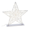 Kovová svietiaca LED hviezda Ego Dekor