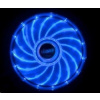 AKASA ventilátor Vegas 120x120x25mm, 1200RPM podsvícený, 15xLED, modrý AK-FN091-BL