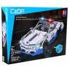 GIGA RC stavebnica auto polícia biele (RC stavebnica 430 prvkov)