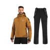 Pánský lyžařský komplet Turnau BRN 7XL + Rhea BLK 6XL