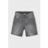Detské rifľové krátke nohavice Mayoral 237.5K.Mini.PPY2 sivá 98