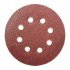 Brusný kotouč smírkový 125 mm, 60 gr, suchý zip, sada 5 kusů DEDRA DED79471
