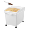 Vevor Nádoba na ingrediencie 33,3 l, pp, na kolieskach, posuvné veko, 3 ks MX40QKSGM00000001V0