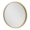 Sapho NOTION guľaté zrkadlo v ráme, ø 70cm, zlatá mat NT700G