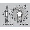 PBR PREDNÉ OZUBENÉ KOLESO 329 – 14 18NC AJP PR3 09-15