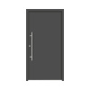 Hliníkovo-oceľové vchodové dvere bezpečnostné Apollon RC2 100 x 210 cm L antracit