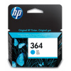 HP Azúrová originálna atramentová kazeta 364 (CB318EE#BA3)