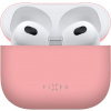 Fixed Silky ultratenké silikónové puzdro pre Apple Airpods 3, ružové FIXSIL-816-PI