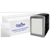 Servítky na dávkovače Clarina 5469 biele 17 x 17 cm 4800 kusov