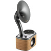 Sangean CP-100D Gramophone A500467 stolný rádio, DAB+, FM, AUX, Bluetooth, USB, dotykový displej, možné znovu nabíjať, drevo; A500467