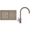 Set Sinks G4454 (dřez Linea 780 Truffle 54 + baterie Vitalia Truffle 54)