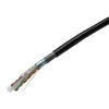DATACOM FTP drôt Cat6 100m OUTDOOR double jacket 1355 - Datacom 1355 FTP drát CAT6 PVC+PE, 100m, černý