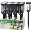 Lampa Strend Pro Garden Elis, solárna, čierna, LED, 7,5x42 cm, Sellbox 12 ks
