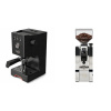 Gaggia Classic UP, black + Eureka Mignon XL, CR chrome